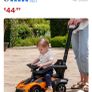 Lamborghini Car 2-in-1 Push-Along Ride On Orange Image 4
