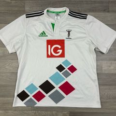 Adidas Harlequins Rugby Jersey Shirt Mens XXL