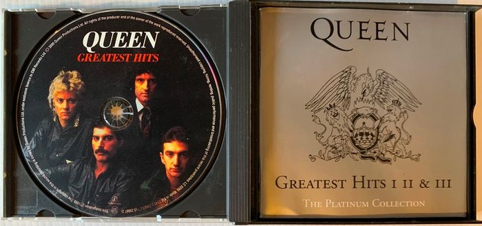 Queen [2000] Greatest Hits I II & III (The Platinum Collection) (3CD Fatbox Album)