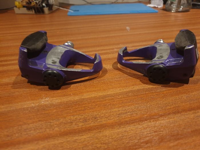 Look PP76 carbon pedals vintage 80s kelly roche eroica