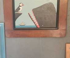 Contemporary Minimalist Niave Irish Folk Art