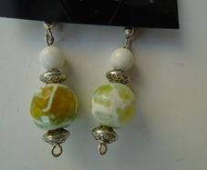 Gemstone earrings,Agate earrings,Free post, Drop earrings,Gift