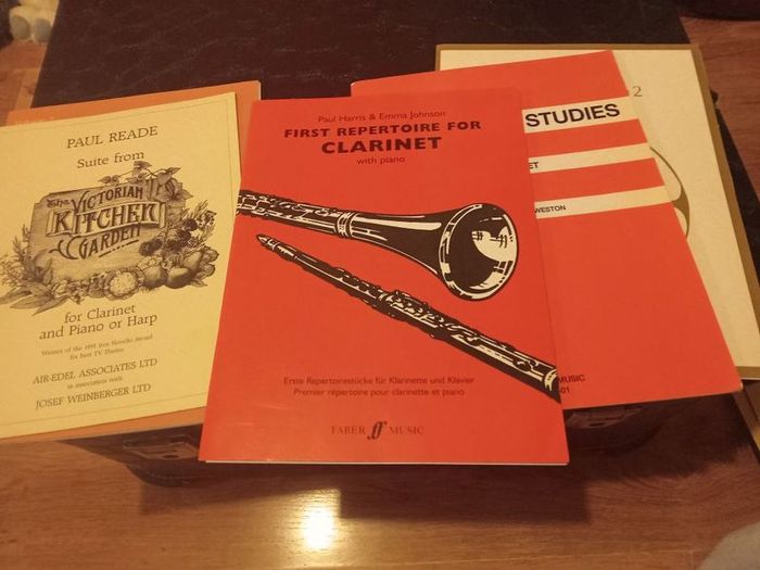 Clarinet music books