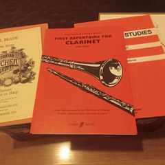 Clarinet music books