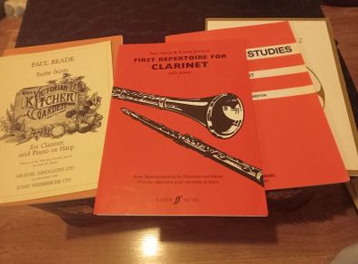 Clarinet music books