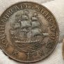 South Africa 1937 and 1943 Penny 1d Lot Both Nice Grade Image 2