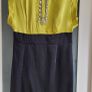 MONSOON Originals colour block black and lime dress Sz 14 UK - Rrp 160 (New) Image 3