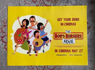 The Bob's Burgers Movie - Quad Cinema Poster