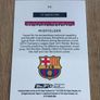 2025 Barcelona Team Set Ronaldinho Bona Fide Baller 4/10 Black Image 3