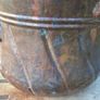 Antique hand made copper planter Image 5