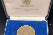 Life Saving Award Medalion And Medal 1891-1991