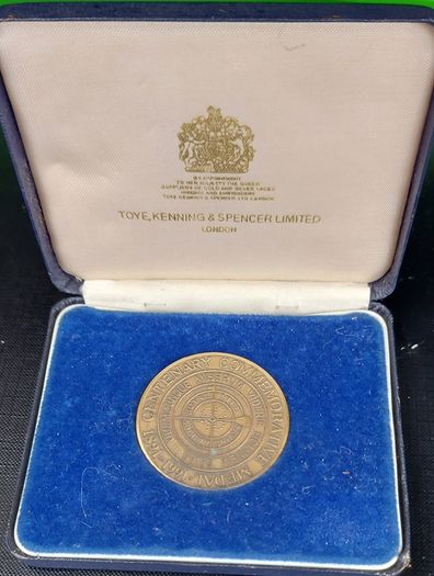 Life Saving Award Medalion And Medal 1891-1991