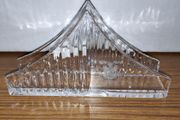 Crystal napkin holder engraved with Elm Park Golf Club logo