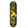 Nervous Brand New RRP50Eur Sp21 Classic Skateboard Deck - Black/Yellow - 8.0 Image 6