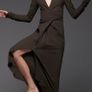 Zara draped wool blend dress  limited edition, small Image 5