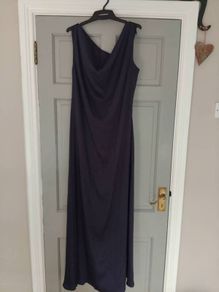 Folkster Navy Full Length Dress