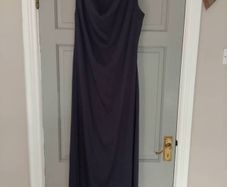 Folkster Navy Full Length Dress