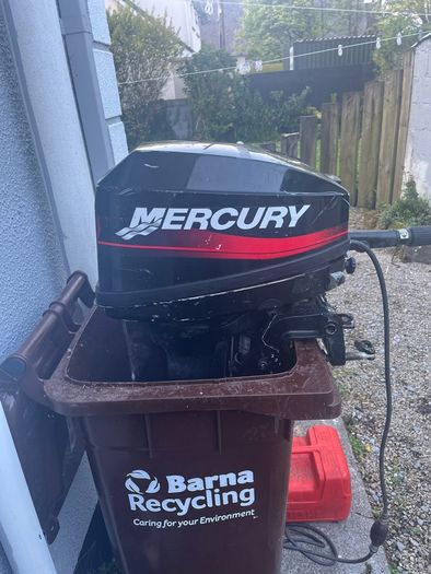 Yamaha 300s inflatable with 8hp Mercury outboard