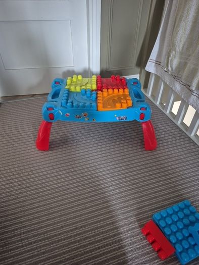 mega blocks play table