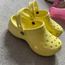 Yellow crocs Image 2
