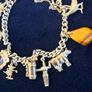 Silver Vintage Hallmarked Charm Bracelet with 14 Charms Image 3