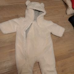 Newborn Pram suit white