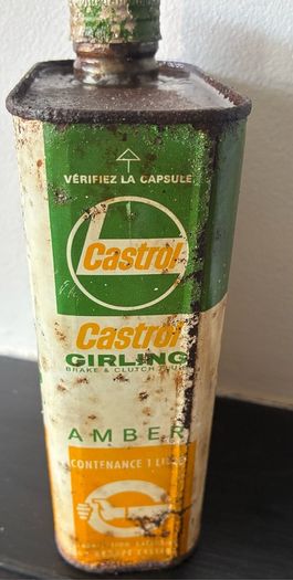 Vintage Castrol Brake Fluid Tin