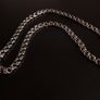 silver 925  handmade chain 60 cm Image 3