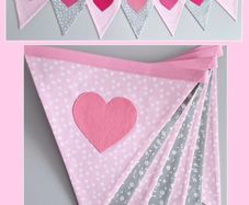 Love Hearts Bunting