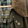 Barbour Solway Zipper Vintage wax Jacket One Crest 70's Image 10
