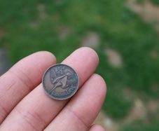 Irish Farthing 1949