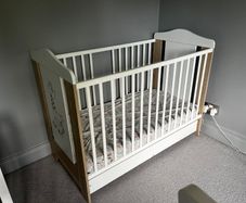 2 Cots, 1 white 1 grey - Free