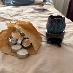 Ceramic Tulip Oil Wax Burner Tealights