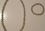 Necklace and matching bracelet