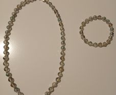 Necklace and matching bracelet