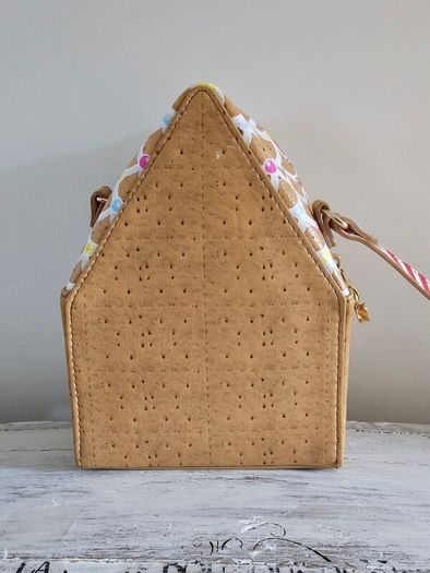 Betsey Johnson Rare Collectible 2018 Gingerbread House Bag