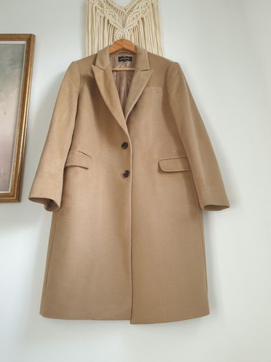 Jaeger Wool Coat Size Uk 14