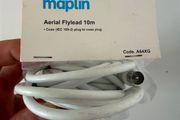 TV Aerial Flylead  Coaxial Cable  Plug to Plug