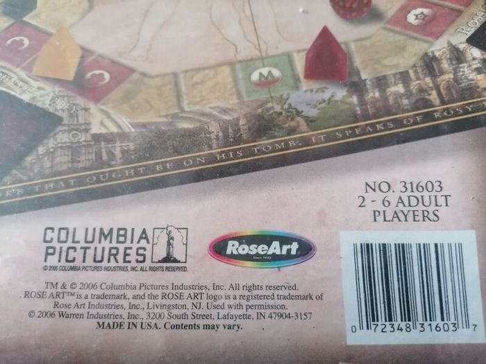 The Da Vinci Code, Board Game 2006 (Contents New and Sealed)