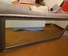 Large Silver Mirror
