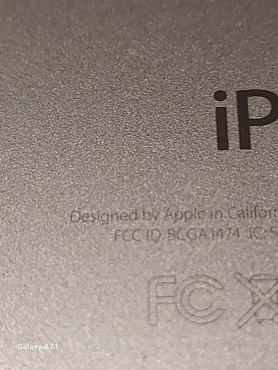 Apple Ipad Air 1st, 32 GB, Space Gray, Activation Locked, Excellent Cosmetic Condition, for parts or repair