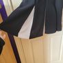 Ted baker black and white Ciena crepe pleated cocktail swing dress Image 2