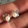 9 carat pearl earrings Image 10