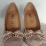Gabor Sacchetto Beige Shoes w/Floral Detail Image 3