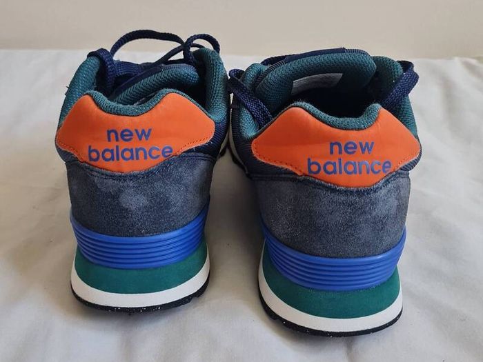 new balance 515 blue suade Size 9 eu 43 in good condition