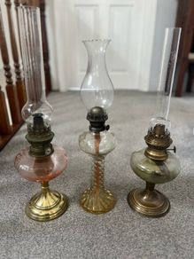 Vintage Oil Lamps