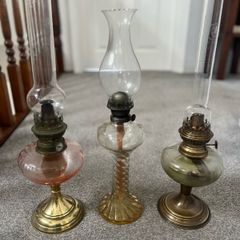 Vintage Oil Lamps
