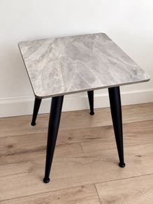 Sintered Stone Side Table 50x50cm