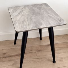 Sintered Stone Side Table 50x50cm