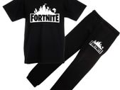 Fortnite kids set of t-shirt and sweatpants with fortnite game logo